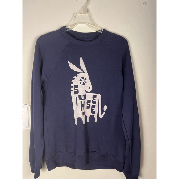 Sightsee Tops - Women's Sightsee Sweatshirt Size M Blue